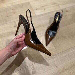 Saint Laurent sling back heels (NEW!)